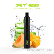 Vape iget किंवदंती 4000 पफ्स